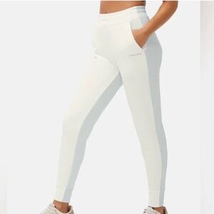 NWT Outdoor Voices Terry jogger sweatpants Dove/Bone